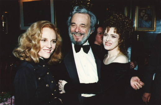  Madeline Kahn, Stephen Sondheim and Bernadette Peters in Anyone Can Whistle Benefit Concert